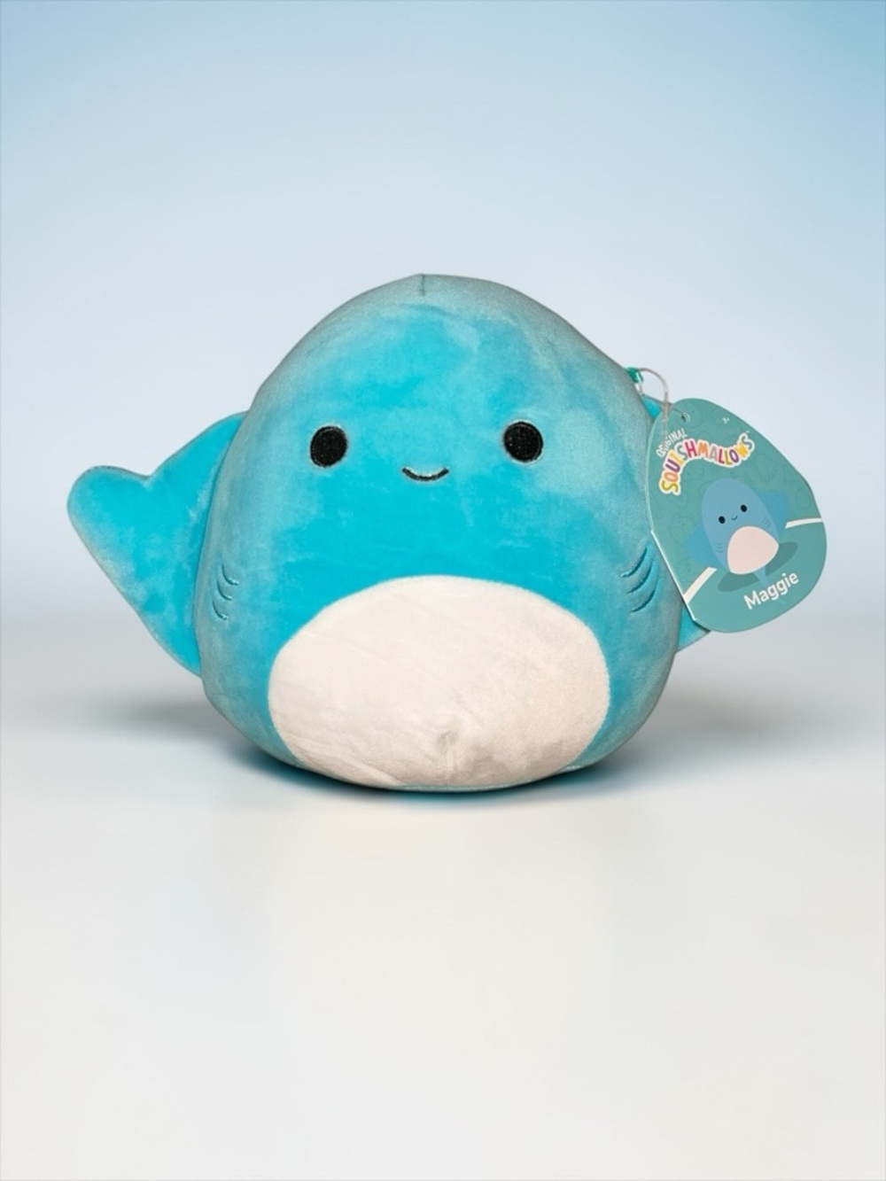 Squishmallows Maggie Blue Stingray 7.5” Plush NWT Kellytoy 2022 Cute Sea Life